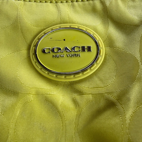 Coach Signature Nylon File Bag - Picture 3 of 10